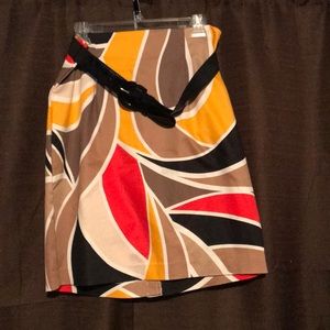 Multi color skirt